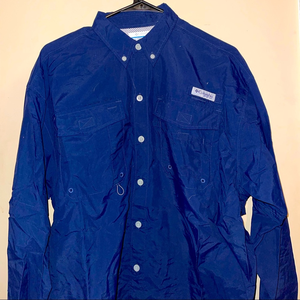Large Men’s Columbia PFG Long sleeve shirt